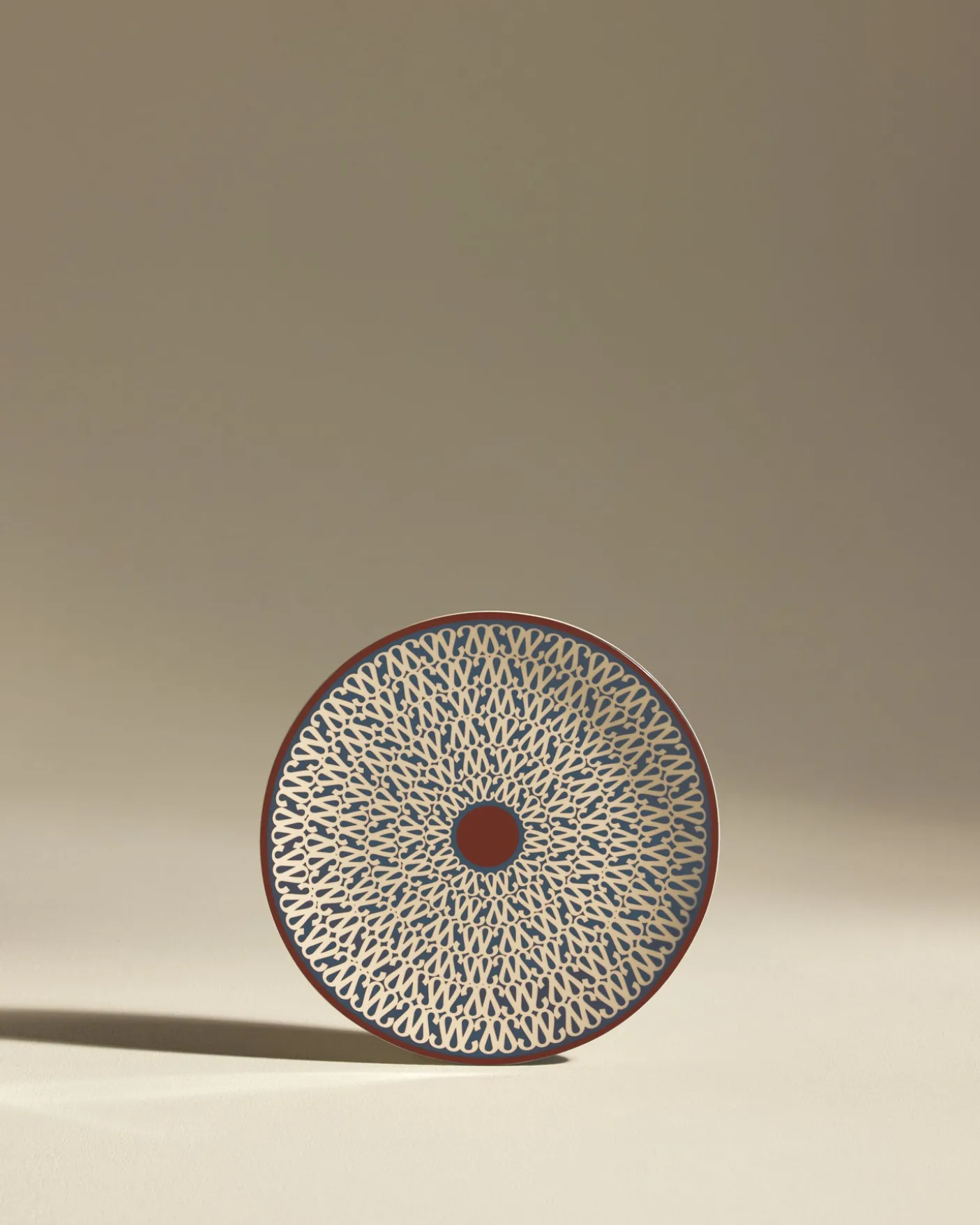 Assiette à dessert Sarah - Carmin