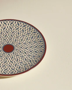 Assiette à dessert Sarah - Carmin