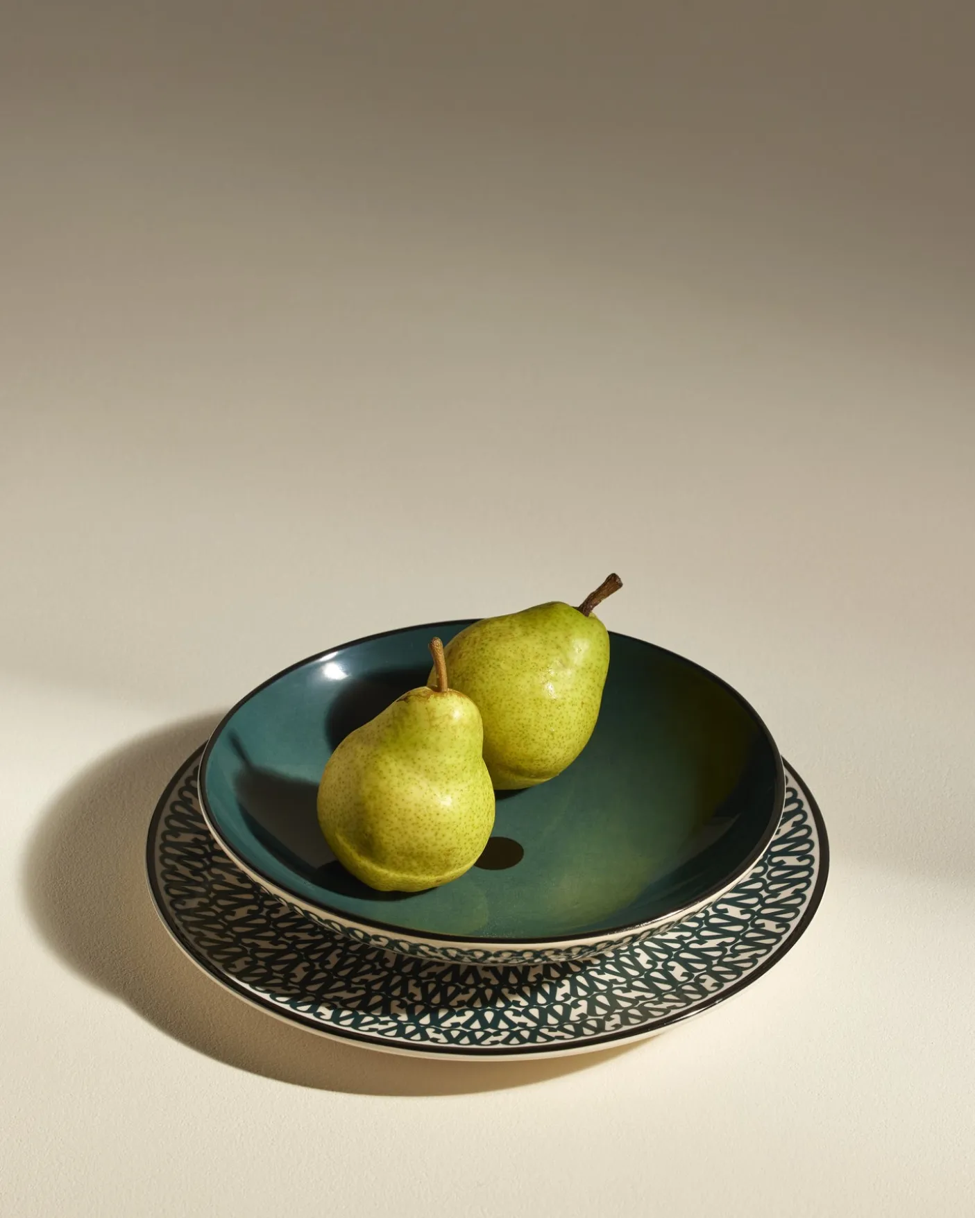 Assiette creuse Sarah - Bleu Sarah