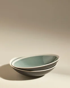 Assiette creuse Sicilia - Pousse de Tilleul