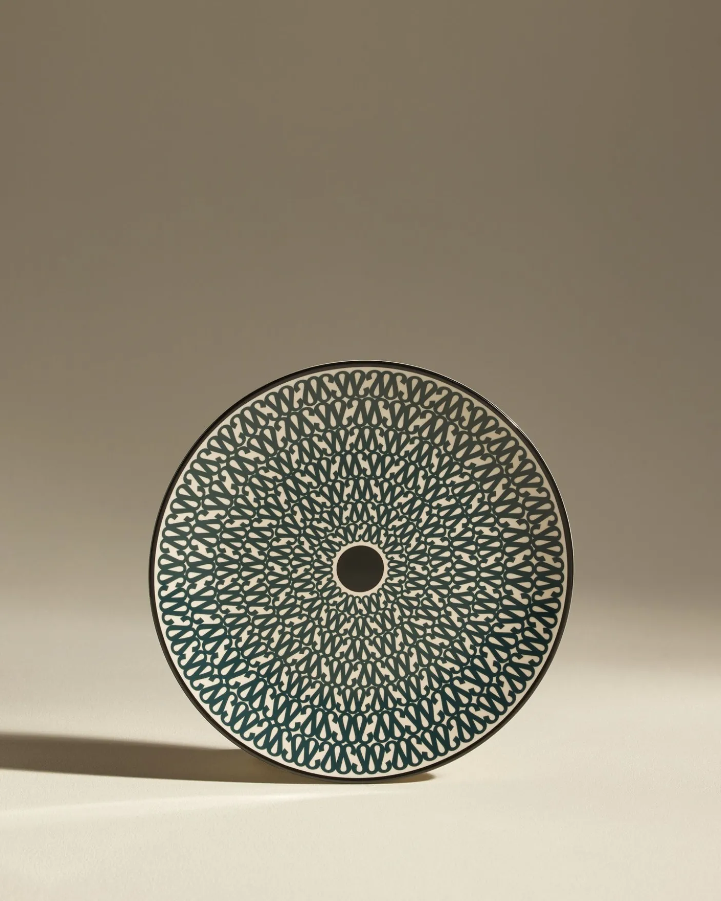 Assiette plate Sarah - Bleu Sarah