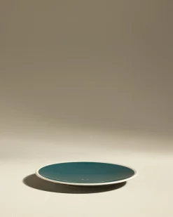 Assiette plate Sicilia - Bleu Sarah