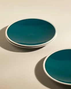 Assiette plate Sicilia - Bleu Sarah