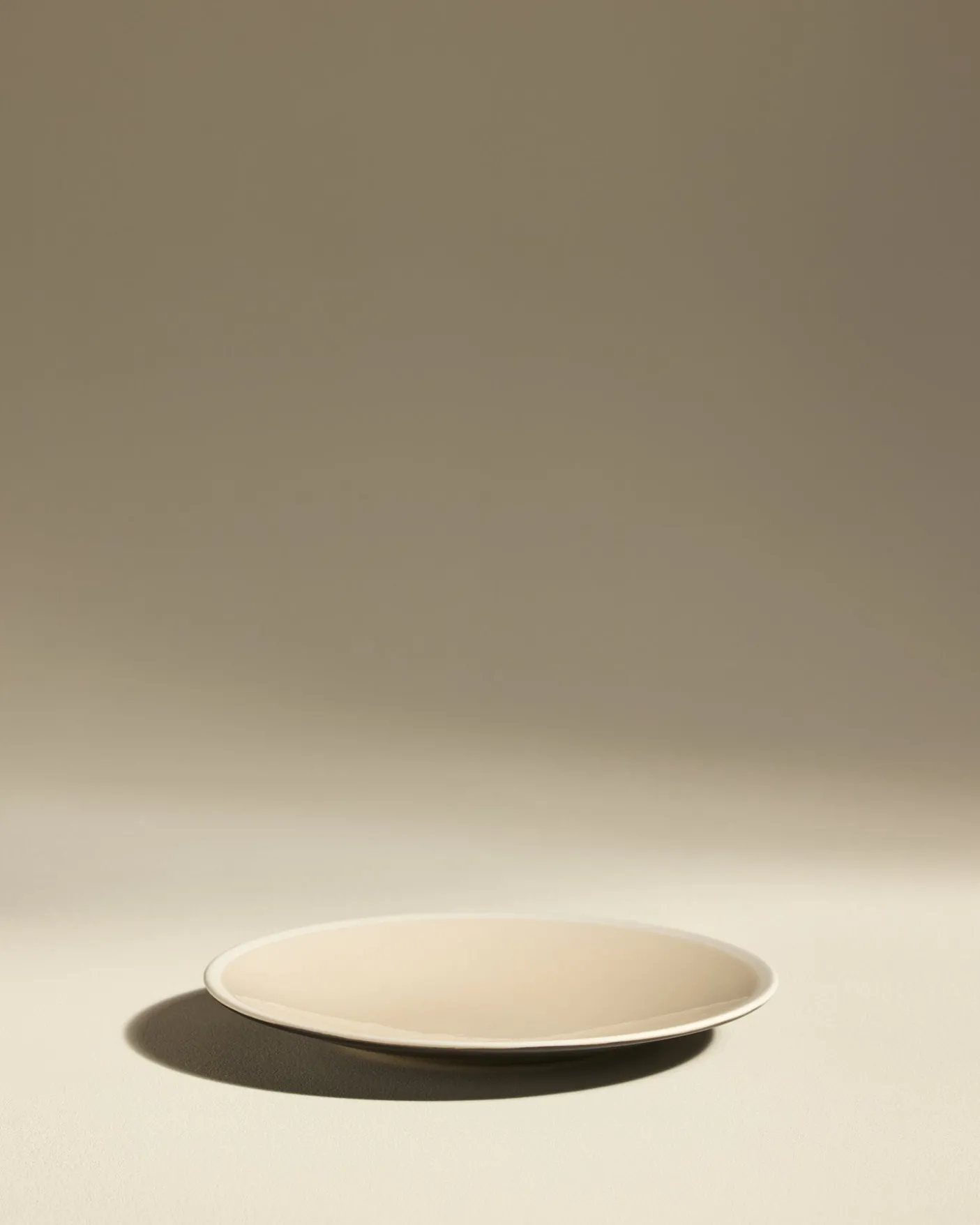 Assiette plate Sicilia - Ecru