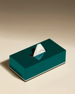 Boite à mouchoirs - Bleu Sarah