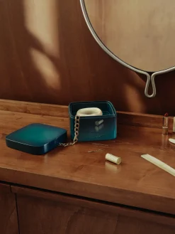 Boîte à bijoux Oscar - Bleu Sarah