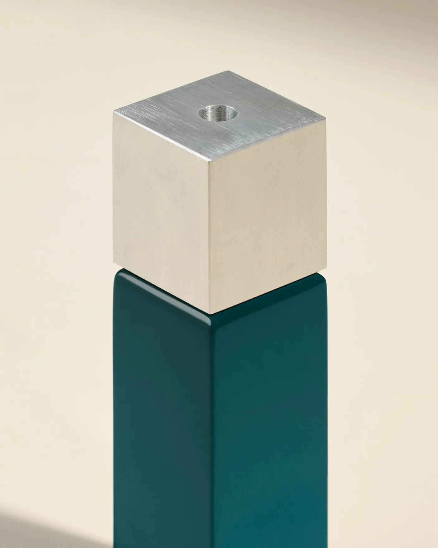 Bougeoir Oscar - Bleu Sarah