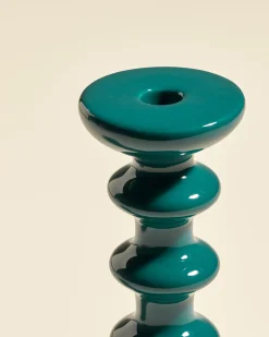 Bougeoir Slave - Bleu Sarah