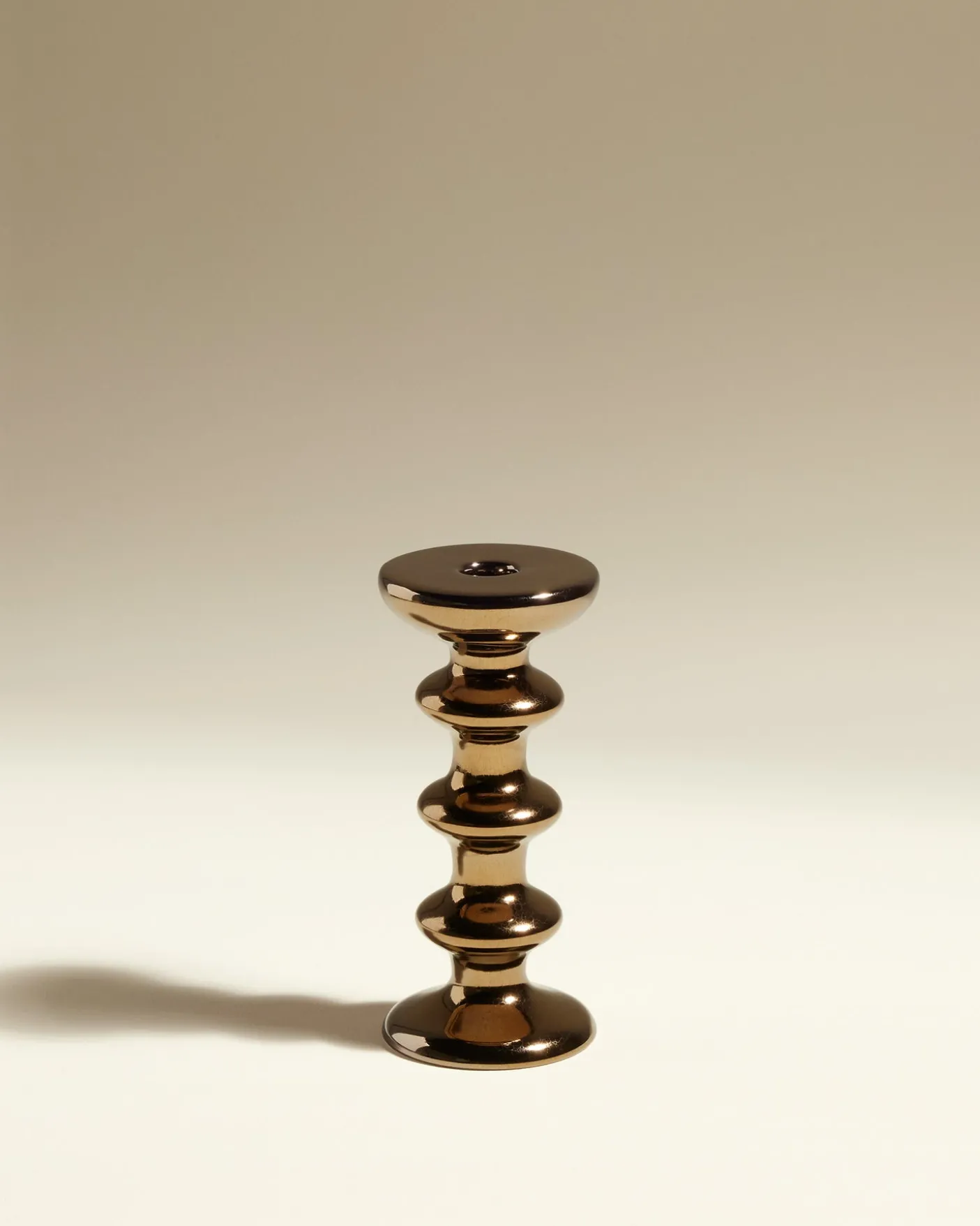 Bougeoir Slave - Mordoré