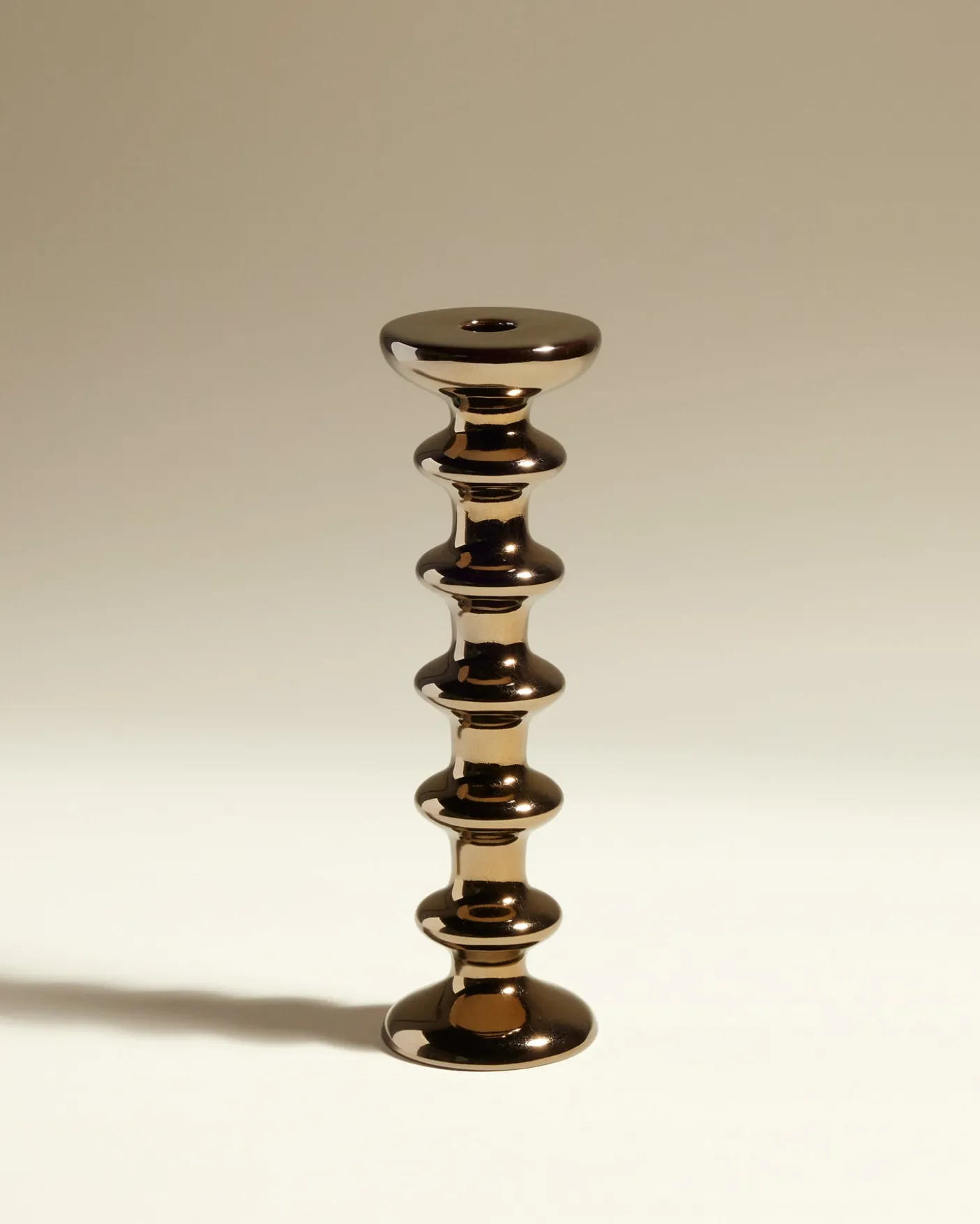 Bougeoir Slave - Mordoré