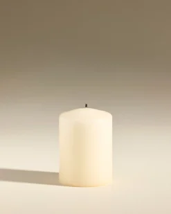 Bougie Pilier - Ecru