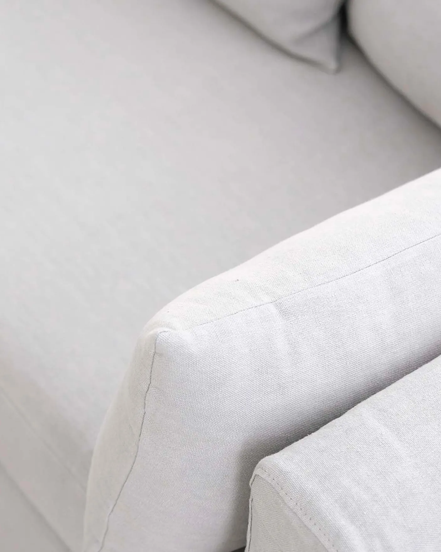 Canapé Box - Gris clair