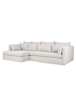 Canapé d'angle SuperBox - Angle à gauche - Gris clair