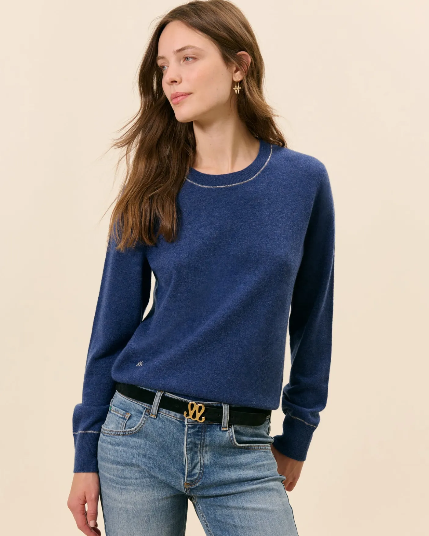 Ceinture Reversible Monogramme - Noir