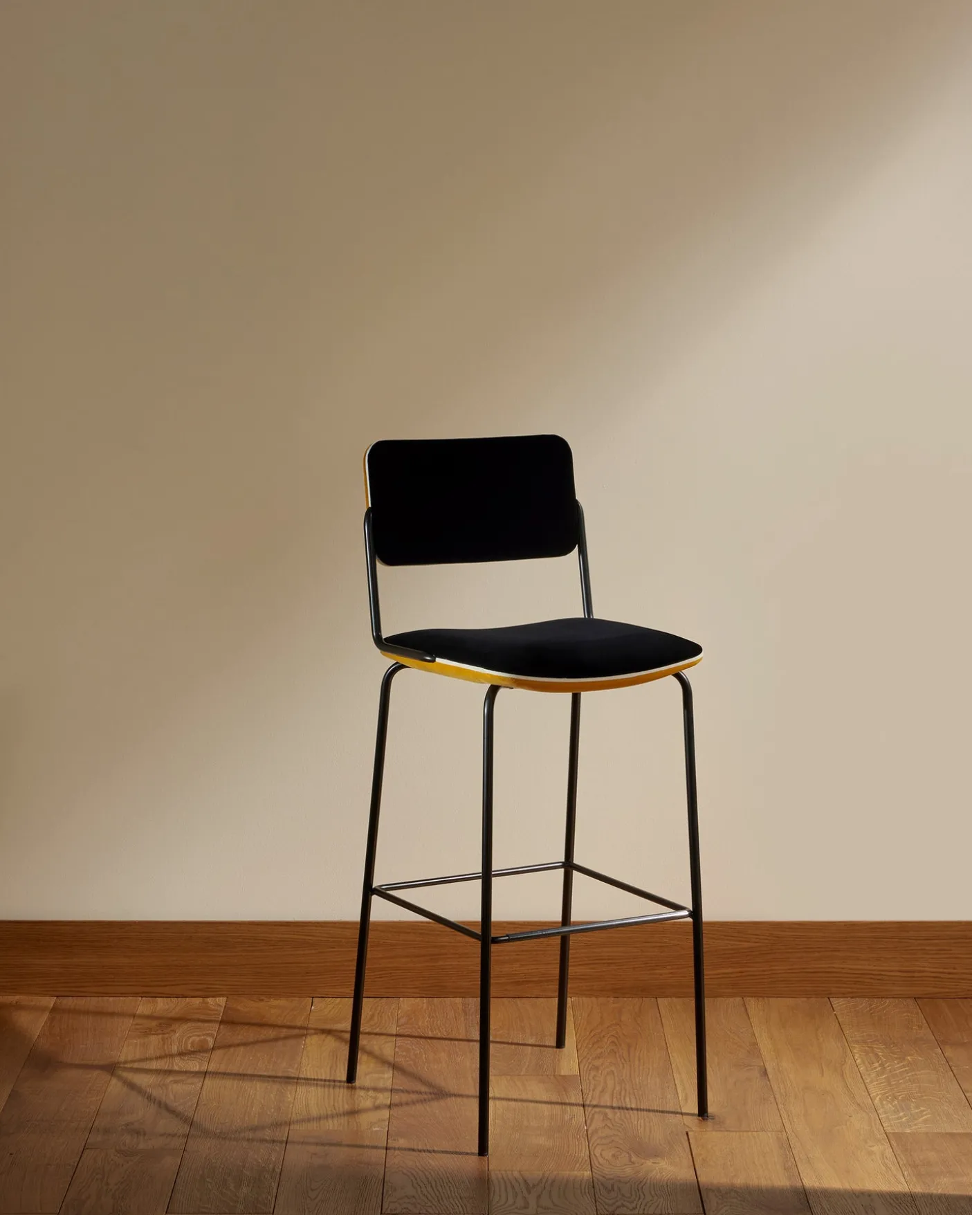 Chaise de bar Double Jeu - Ocre