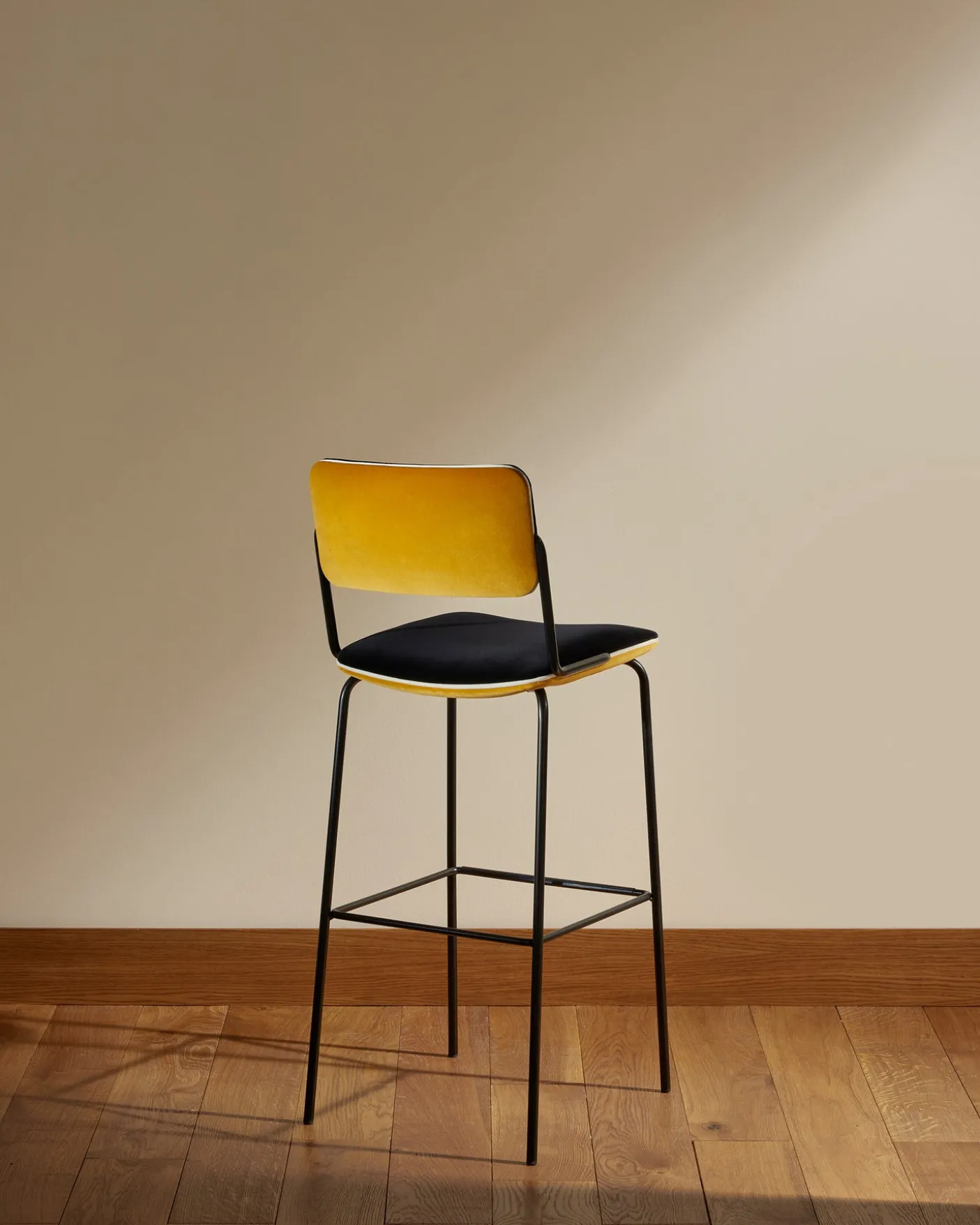 Chaise de bar Double Jeu - Ocre