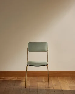 Chaise Double Jeu - Doré / Amande