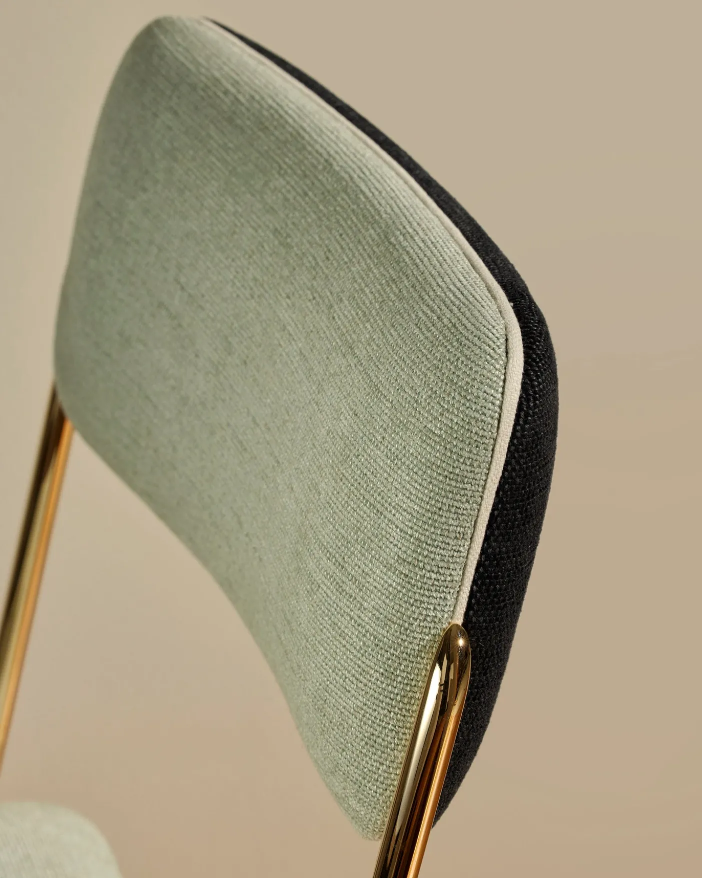 Chaise Double Jeu - Doré / Amande