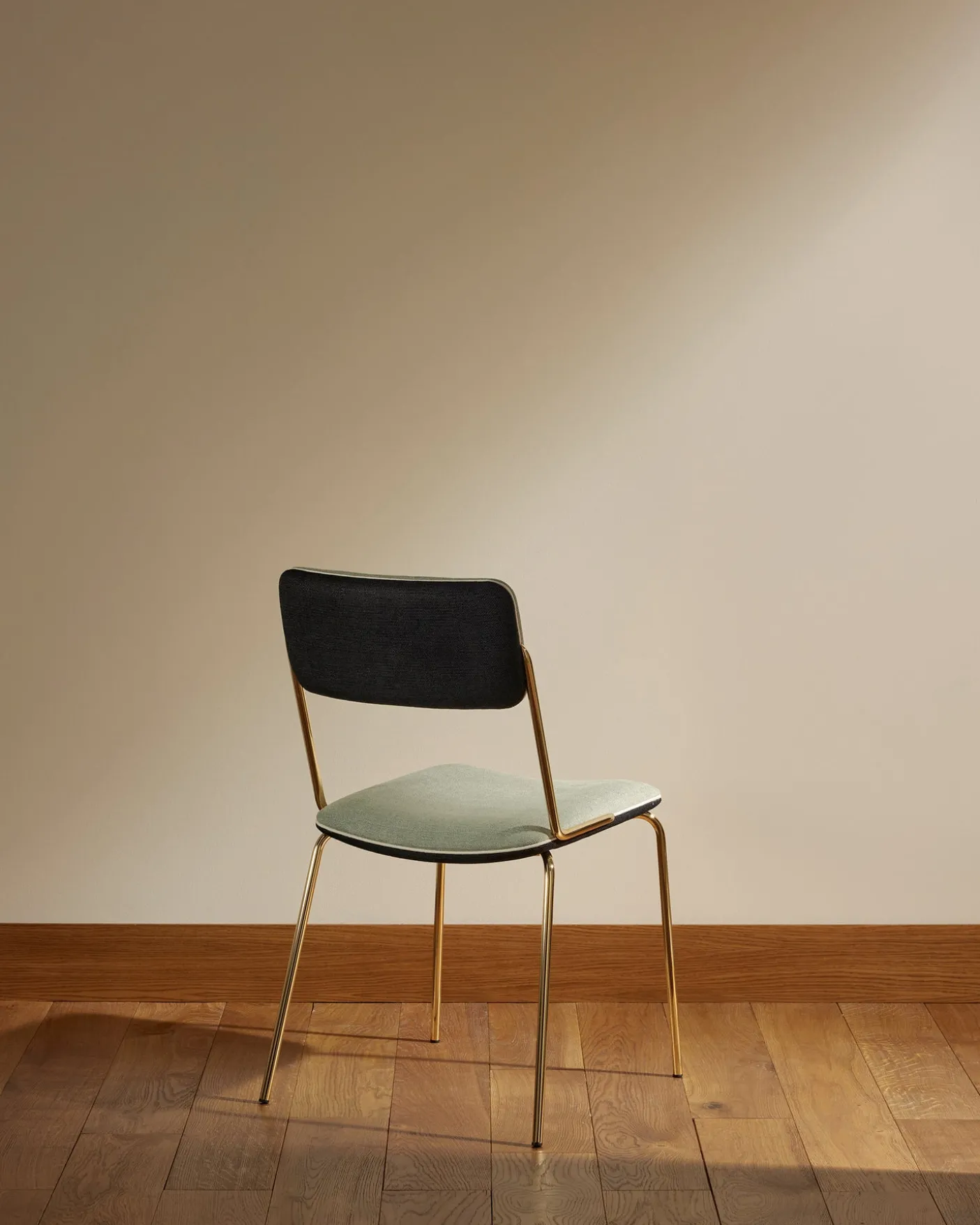 Chaise Double Jeu - Doré / Amande