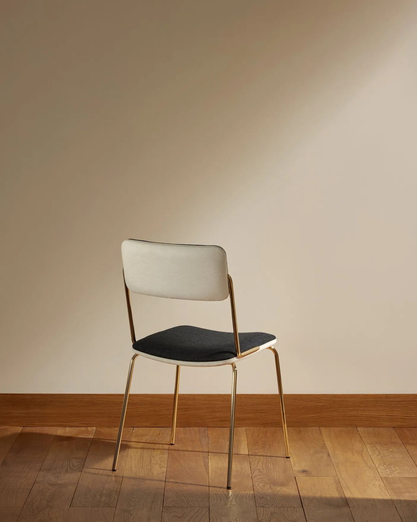 Chaise Double Jeu - Doré / Noir