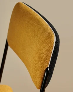 Chaise Double Jeu - Noir / Ocre