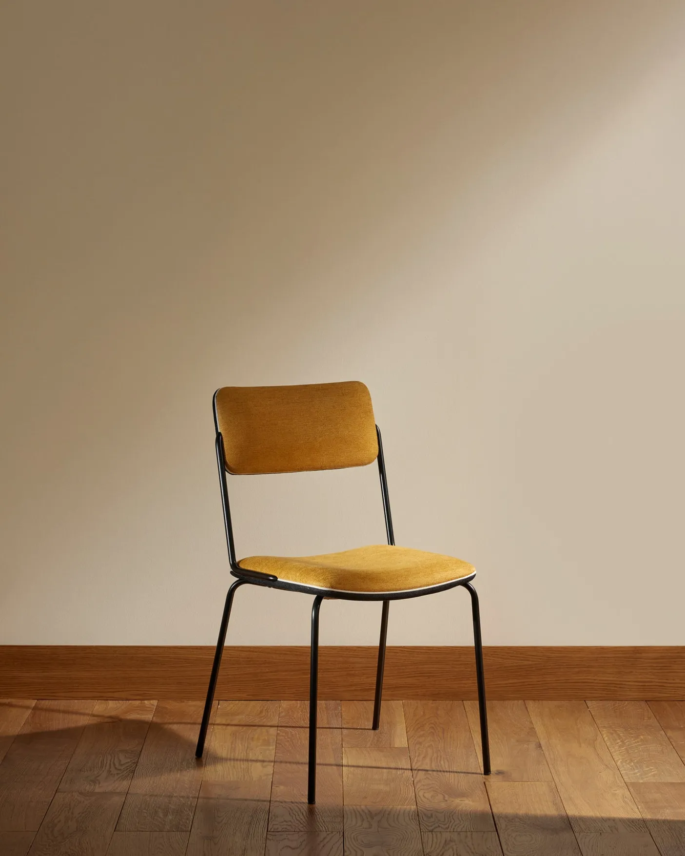 Chaise Double Jeu - Noir / Ocre