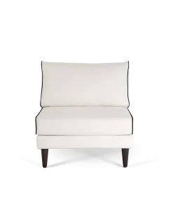 Chauffeuse Noa - Blanc / Noir