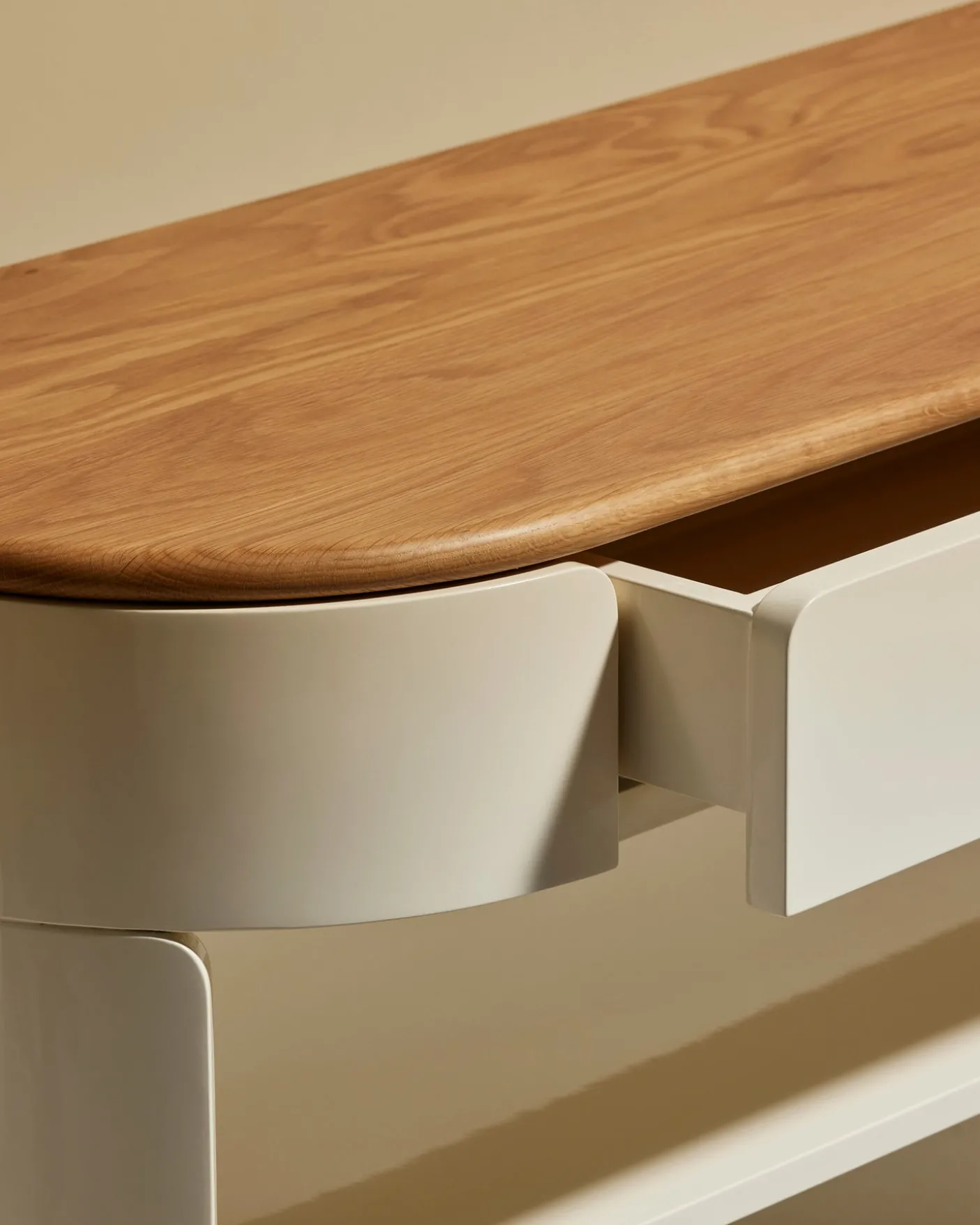 Console à tiroir Equilibre - Ecru