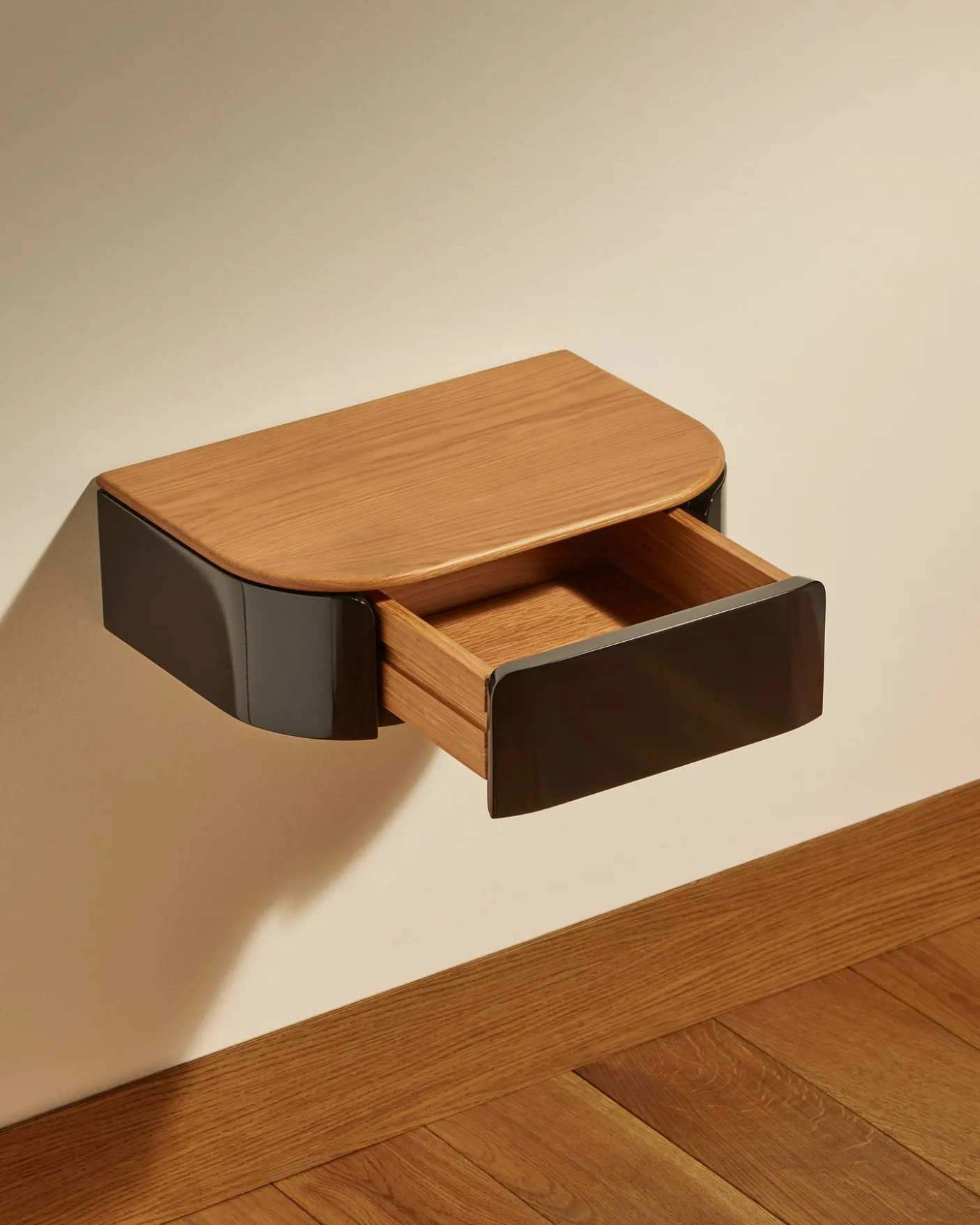 Console murale Equilibre - Noir