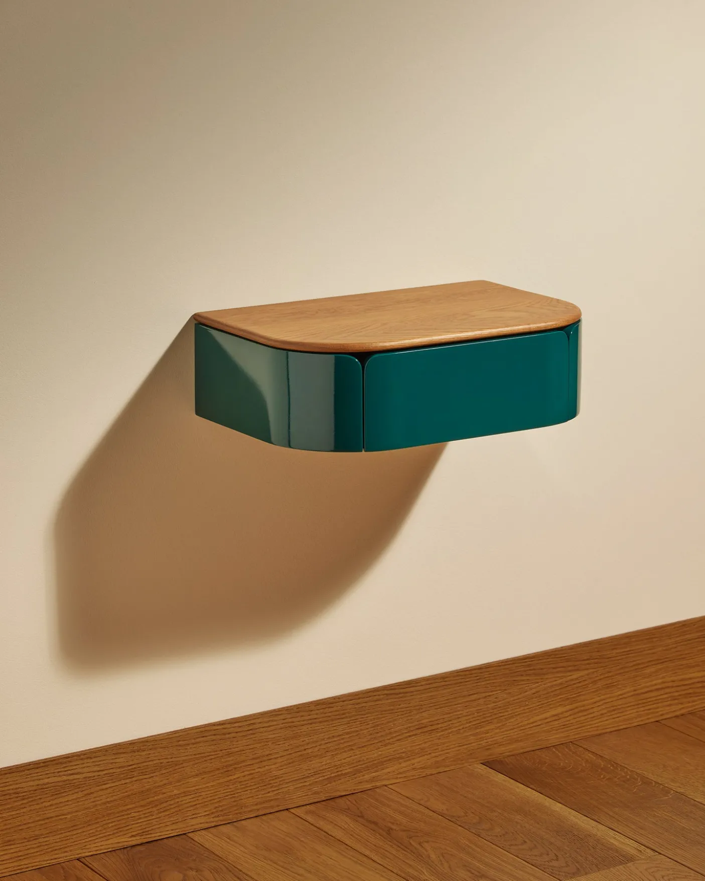 Console murale Equilibre - Bleu Sarah