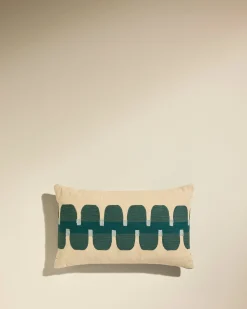 Coussin Cadence - Bleu Sarah