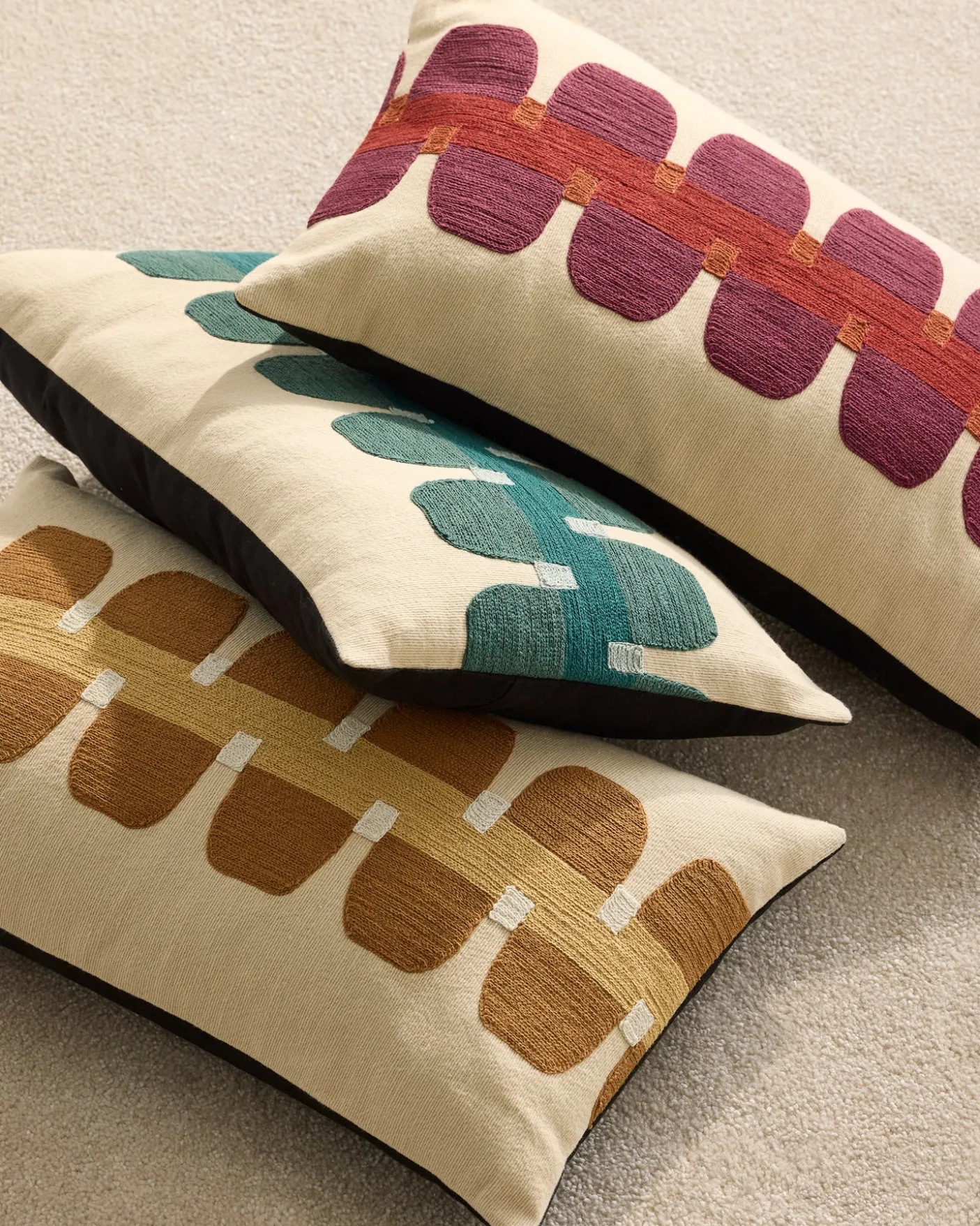 Coussin Cadence - Bleu Sarah