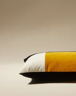 Coussin Echec et Mat - Ocre