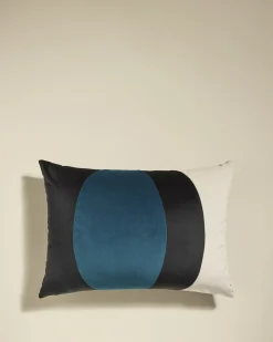 Coussin Lune - Bleu Sarah