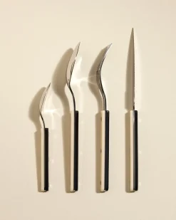 Cuillère à café Sabre - Noir / Ivoire