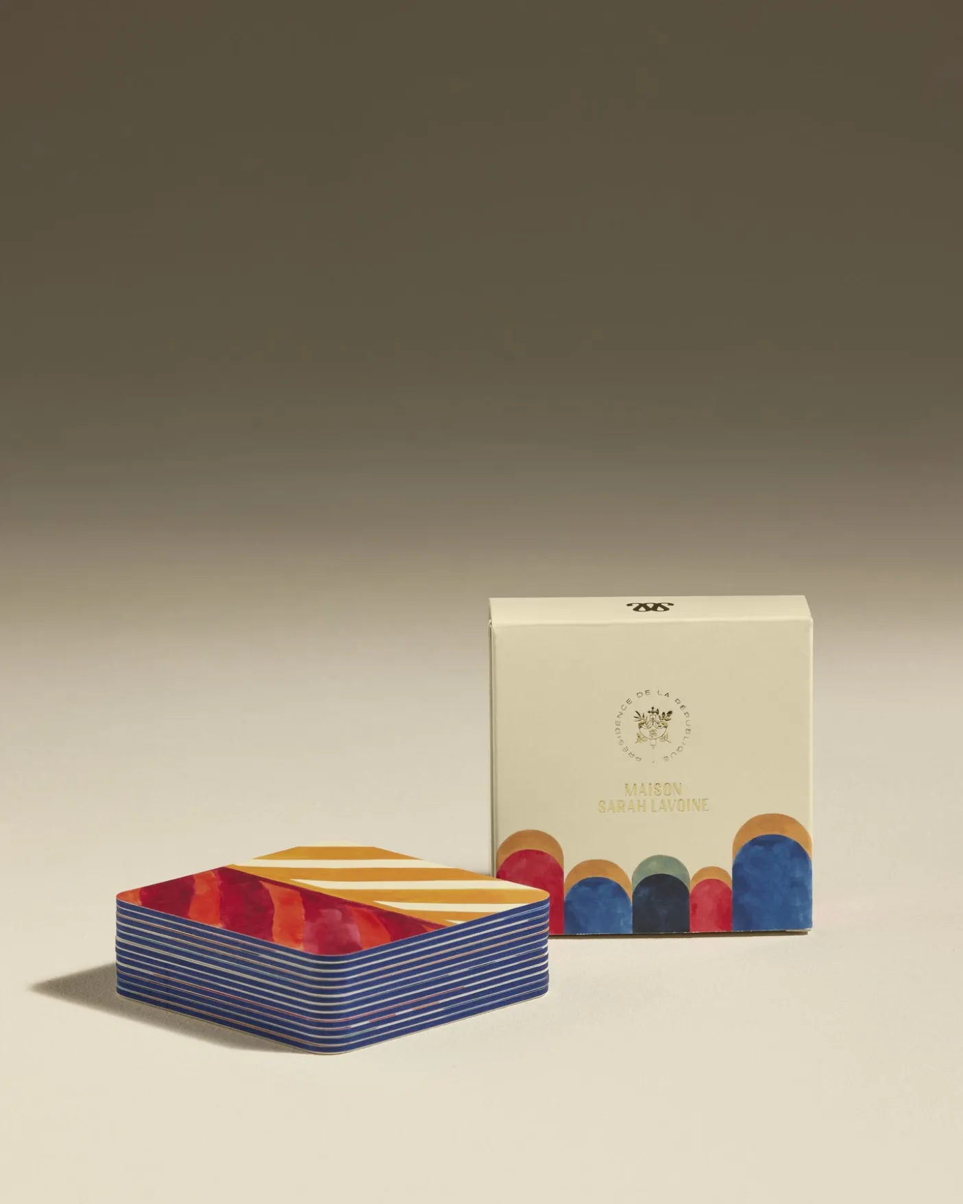 Dessous de verre Fraternité - Multicolore