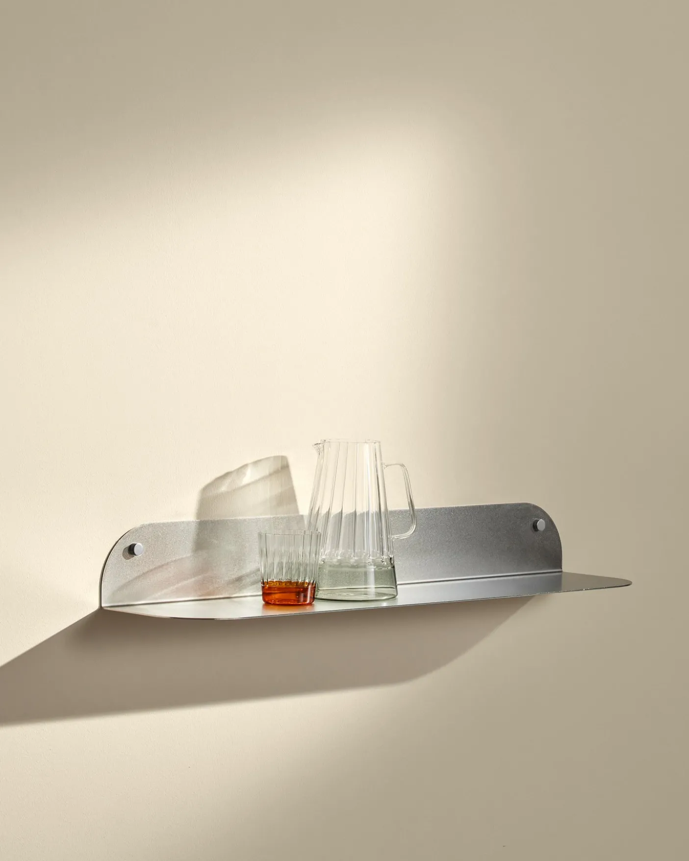 Etagère murale Tokyo - Inox brossé