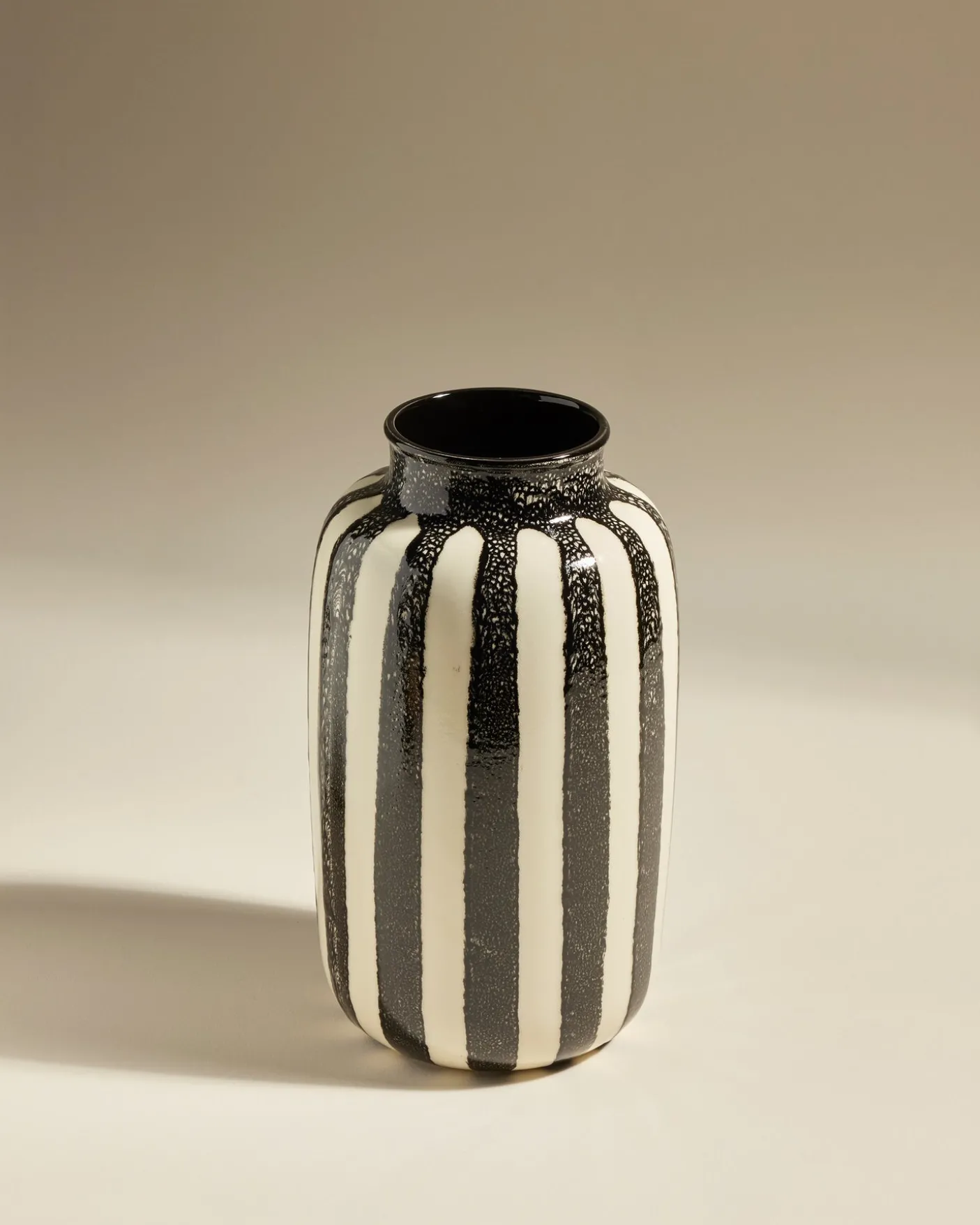 Grand vase décoratif Riviera - Noir