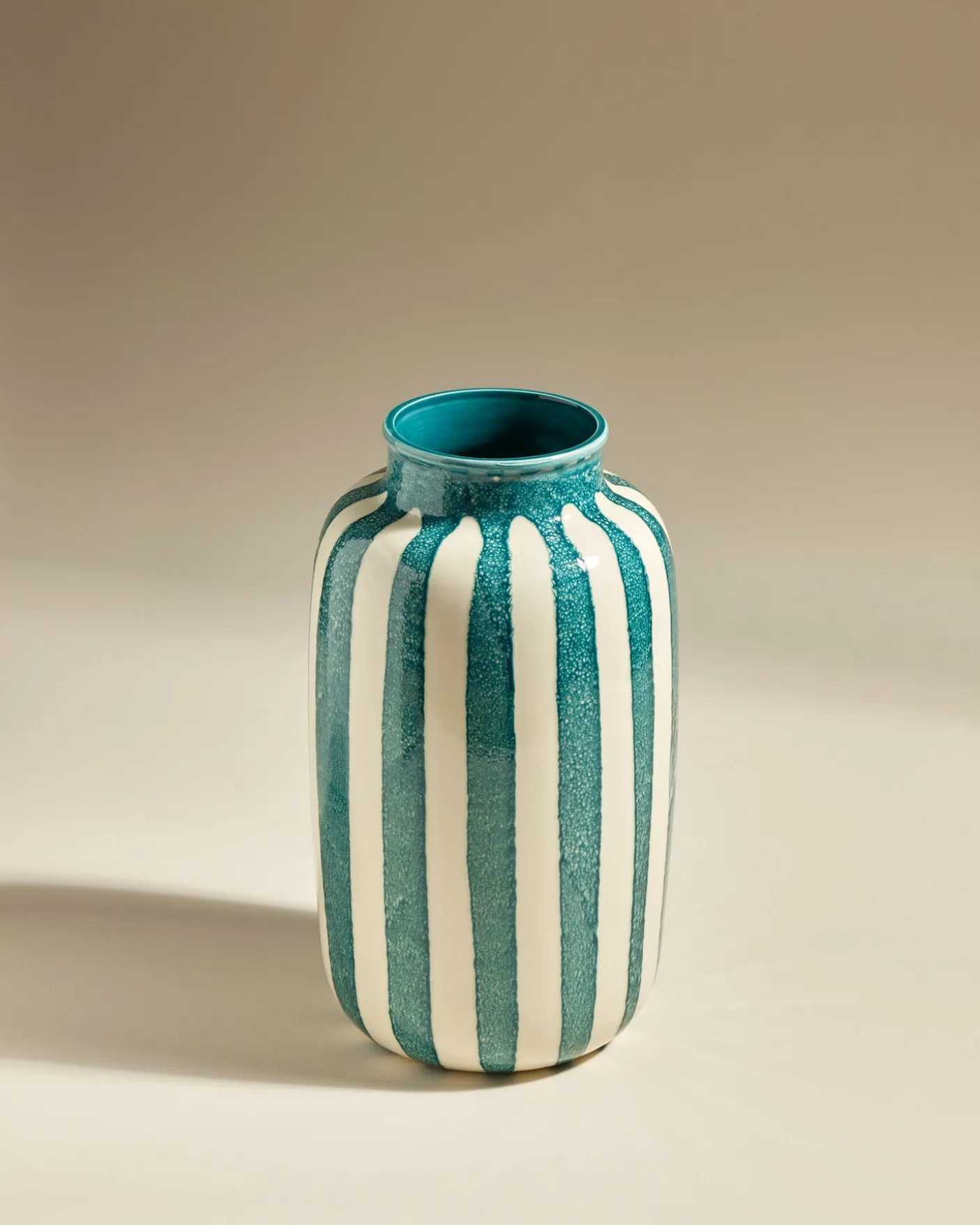 Grand vase décoratif Riviera - Bleu Sarah