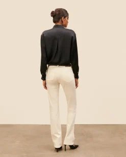 Jean Flare John - Ecru