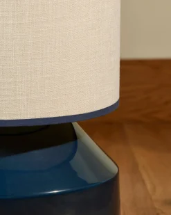 Lampadaire Claude - Bleu Noir