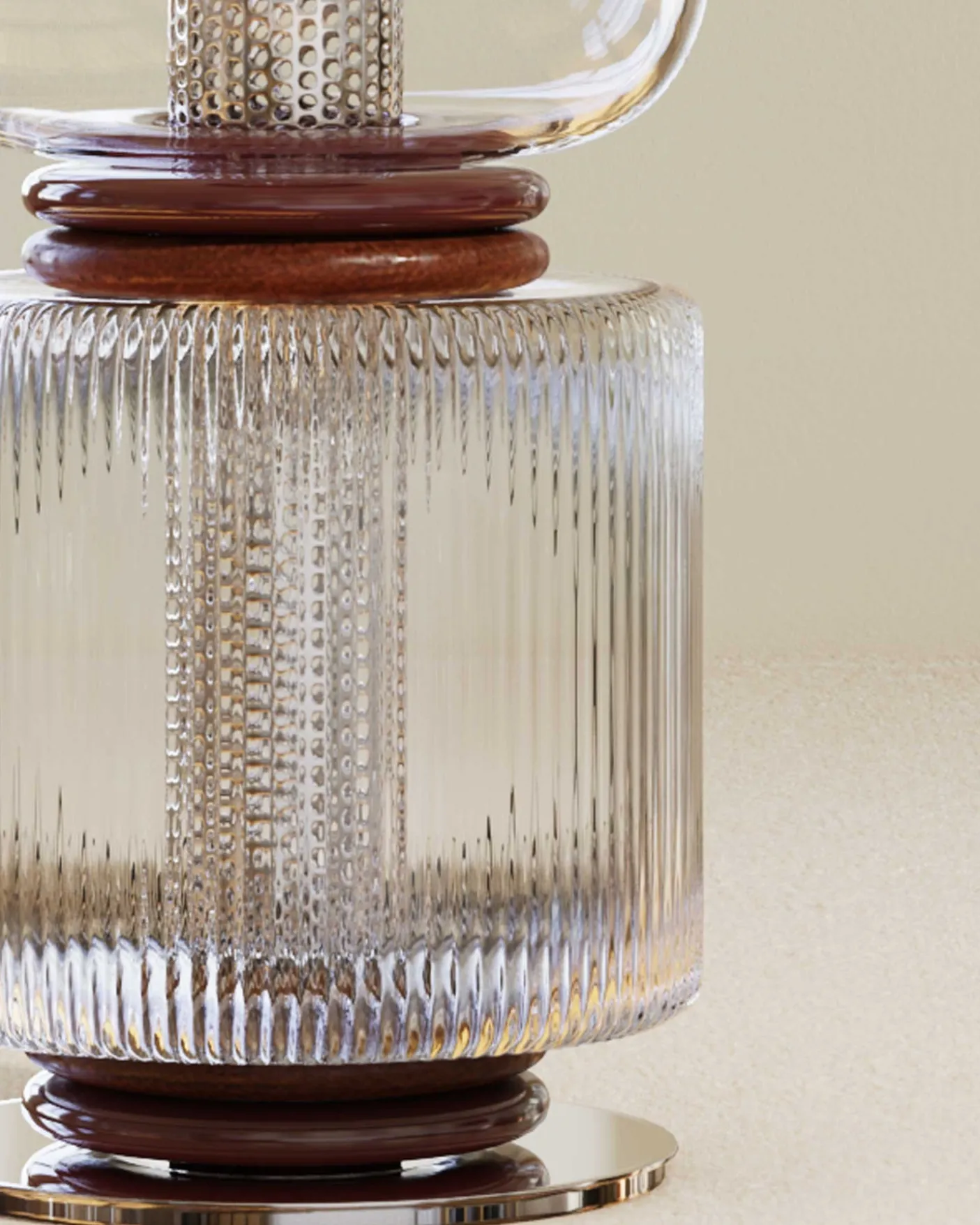 Lampadaire Loulou - Aubergine