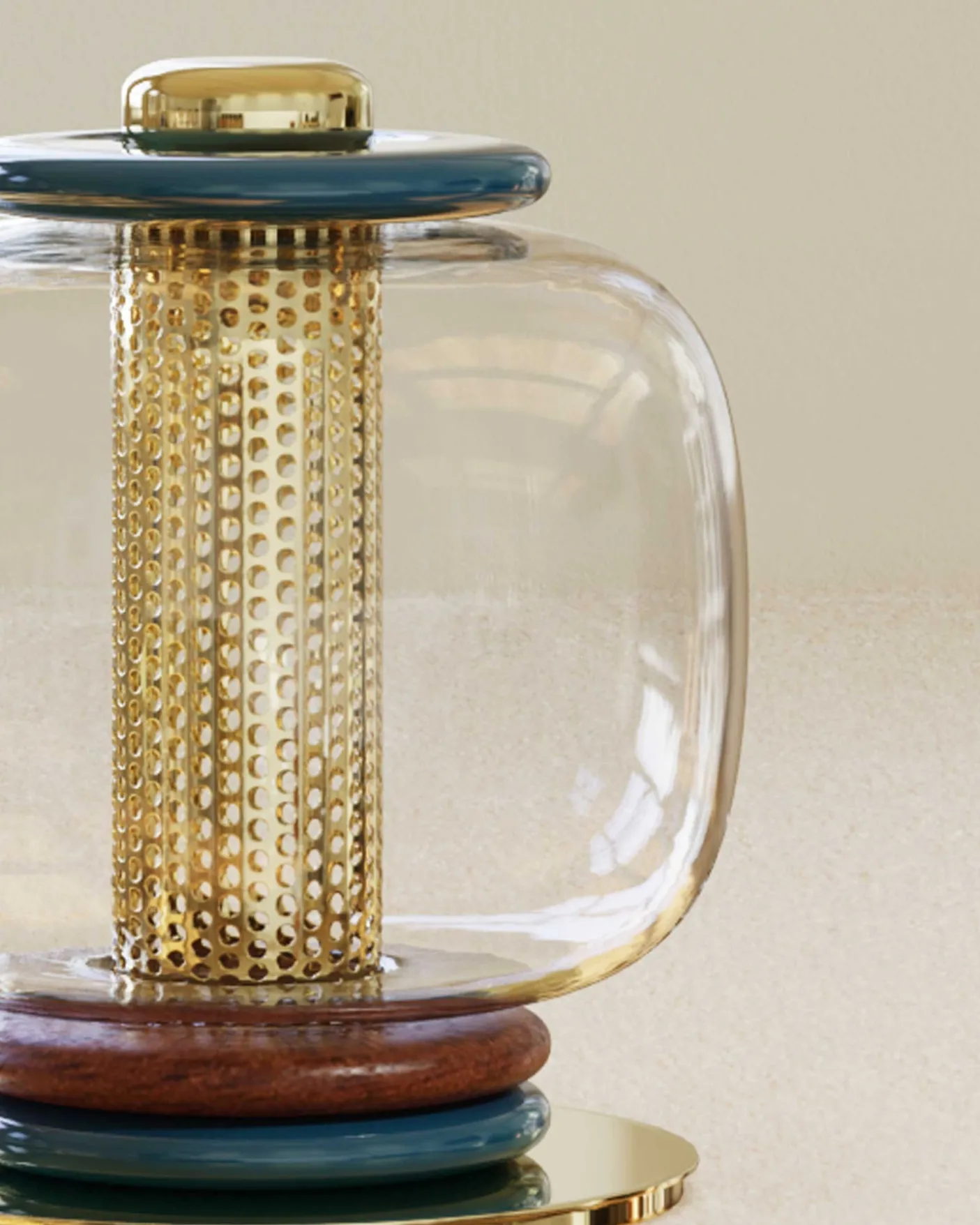 Lampadaire Loulou - Bleu Minuit