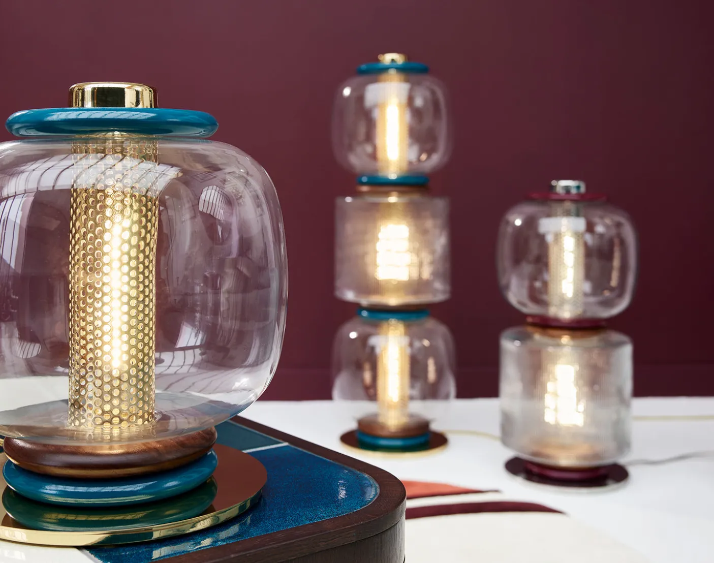 Lampadaire Loulou - Bleu Minuit