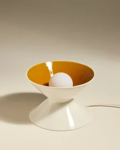 Lampe de table Sablier - Fauve