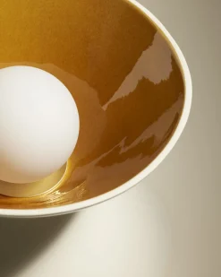 Lampe de table Sablier - Fauve