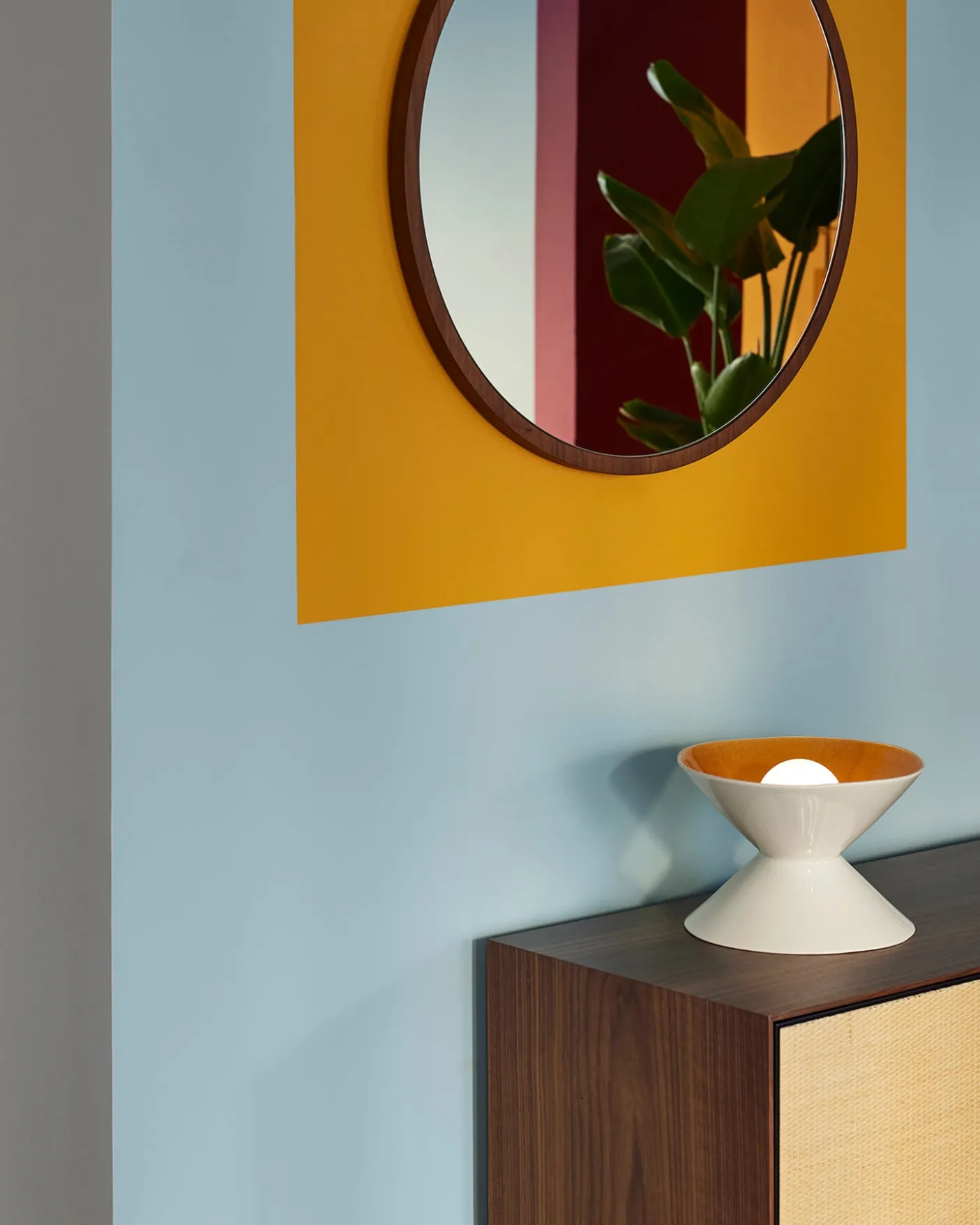 Lampe de table Sablier - Fauve