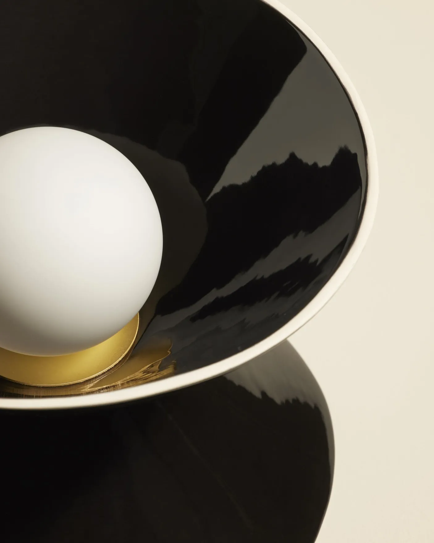 Lampe de table Sablier - Noir