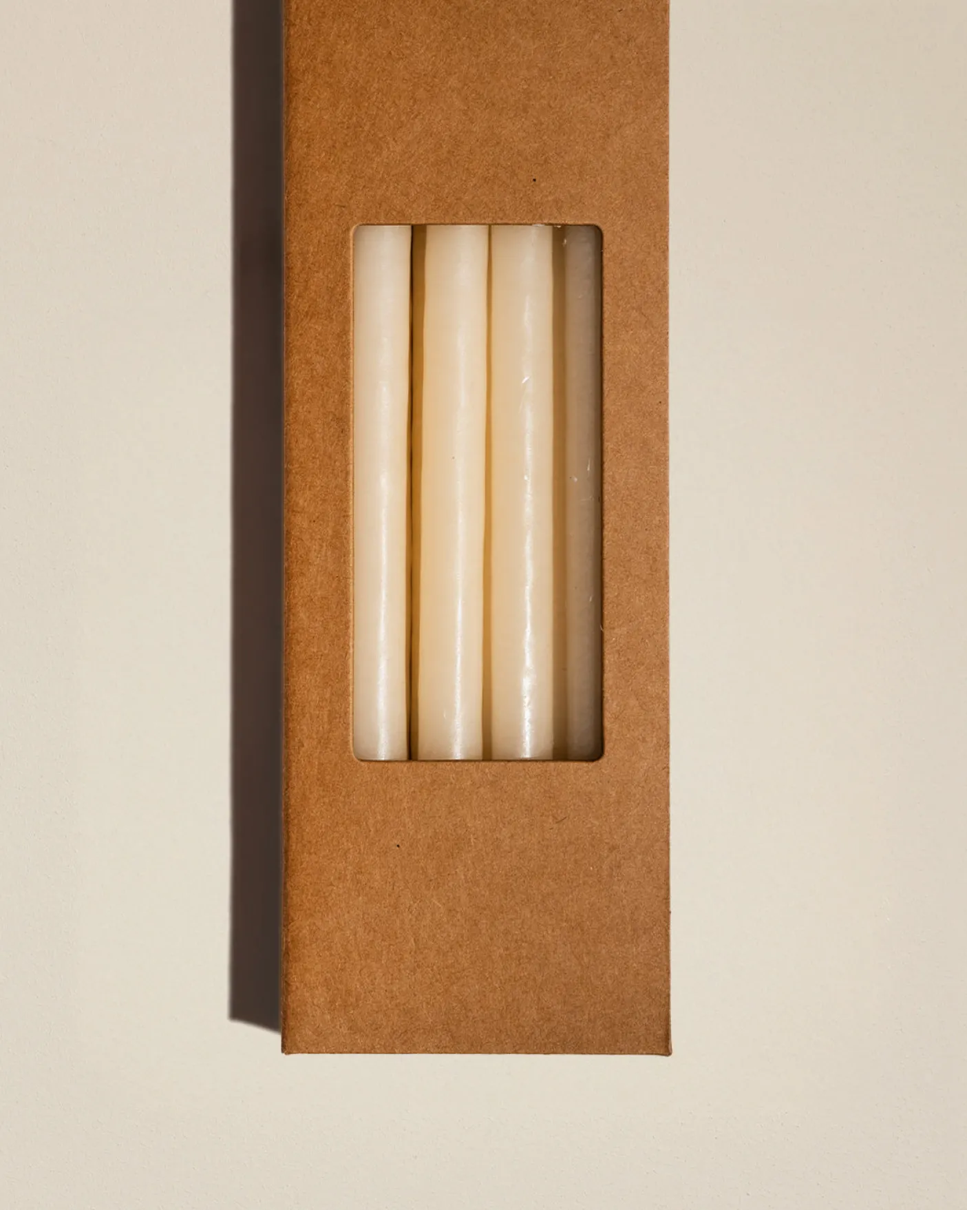 Les bougies fines - Ecru