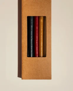 Les bougies fines - Multicolore